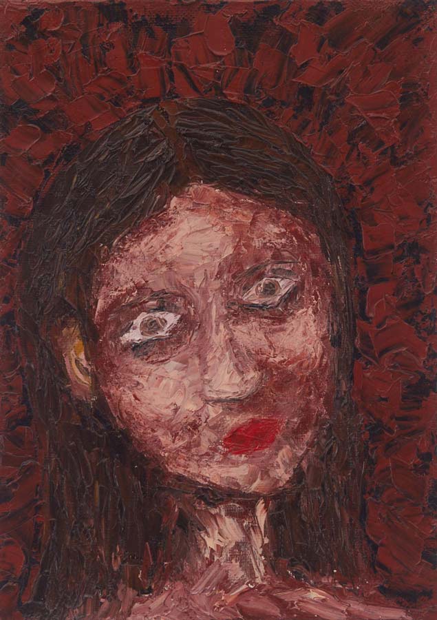 Галатея. Масло, холст, 35×25 см