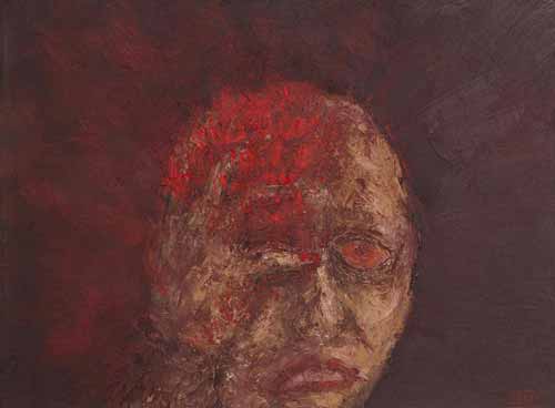 Боль. Масло, холст, 40×30 см