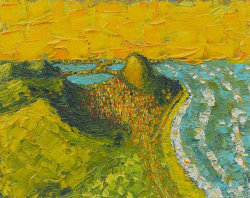 Рио. Тот самый день. Масло, холст, 30×24 см