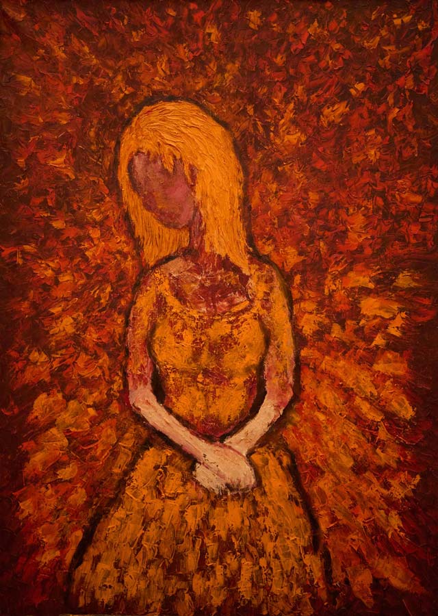 Осенью. Масло, холст, 105×75 см