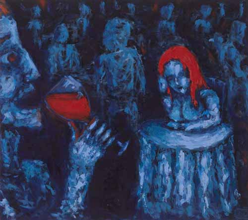 Вино и вина. Масло, холст, 90×80 см